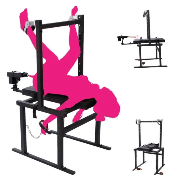 chaise BDSM avec machine