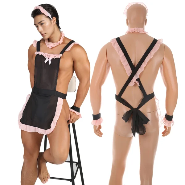 déguisement SM homme tablier