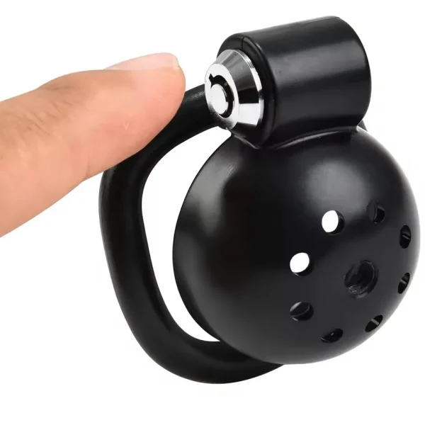 cage BDSM colorée en silicone