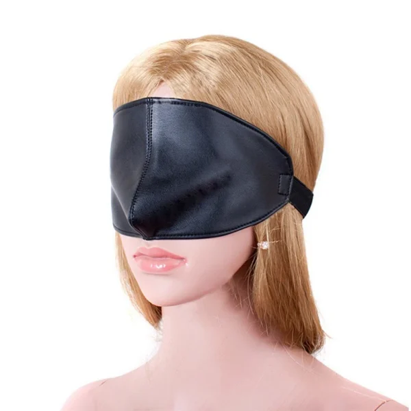 masque BDSM en simili cuir