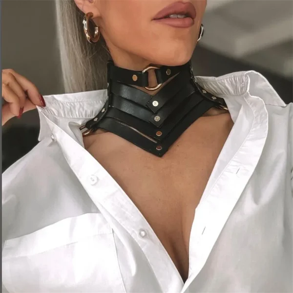 collier BDSM multicouches