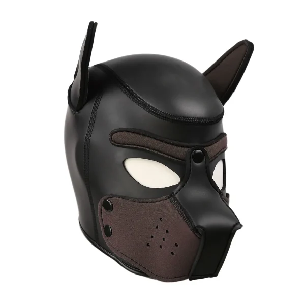 cagoule BDSM style puppy play