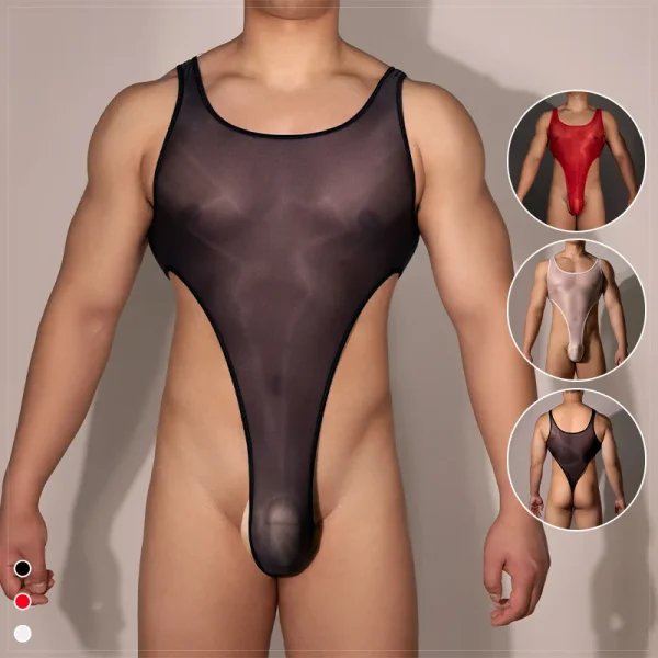 body string SM transparent homme