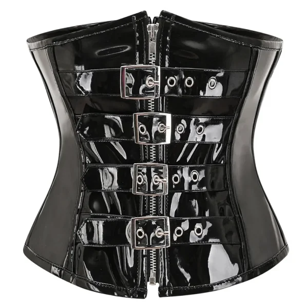 corset BDSM effet cuir