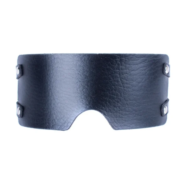 masque BDSM en cuir synthétique